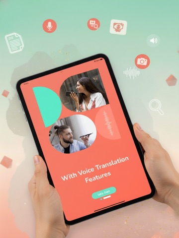 AI Translate: Voice & Camera iPad screenshot
