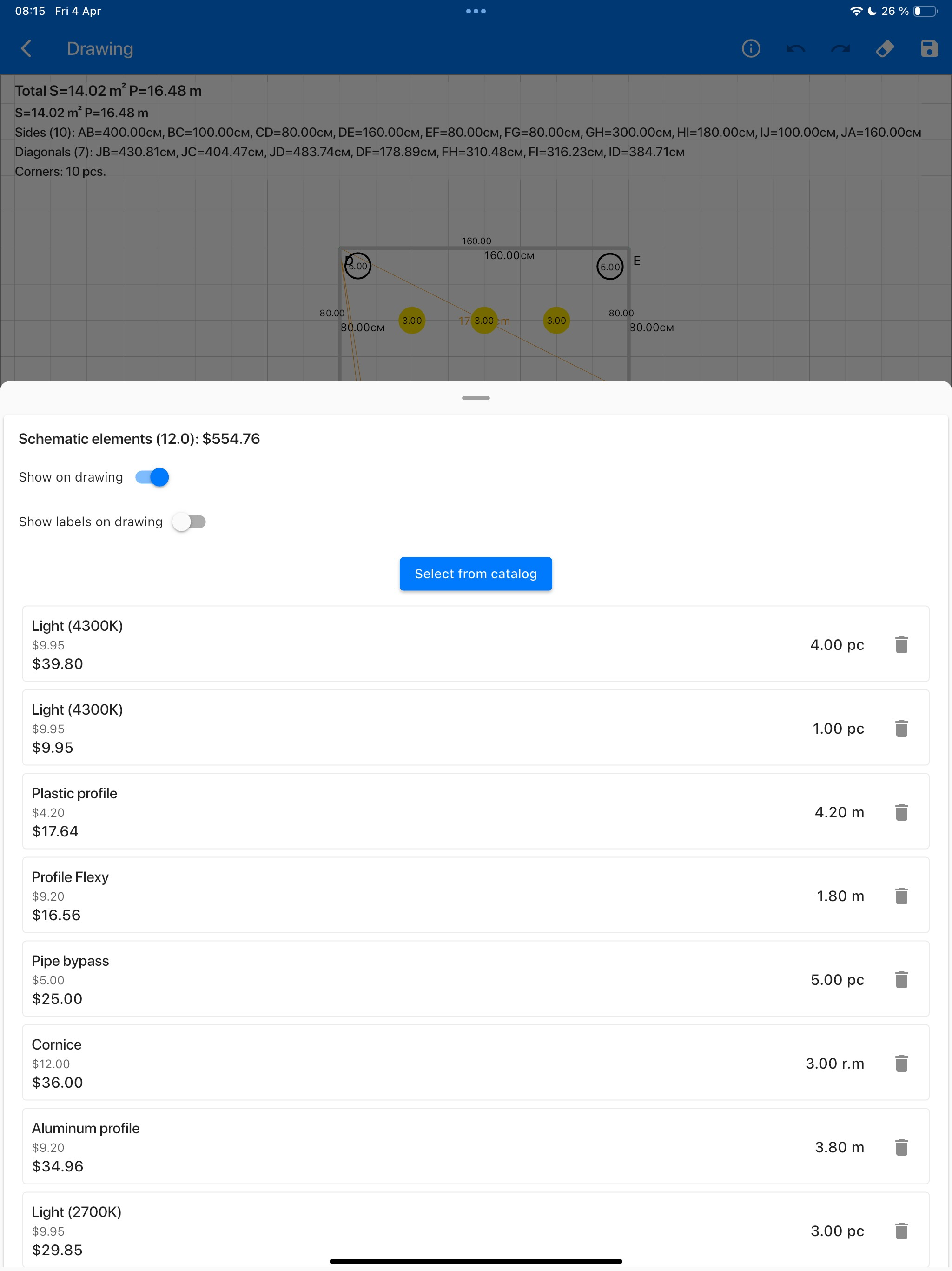 Ceilings: Measures & Estimates