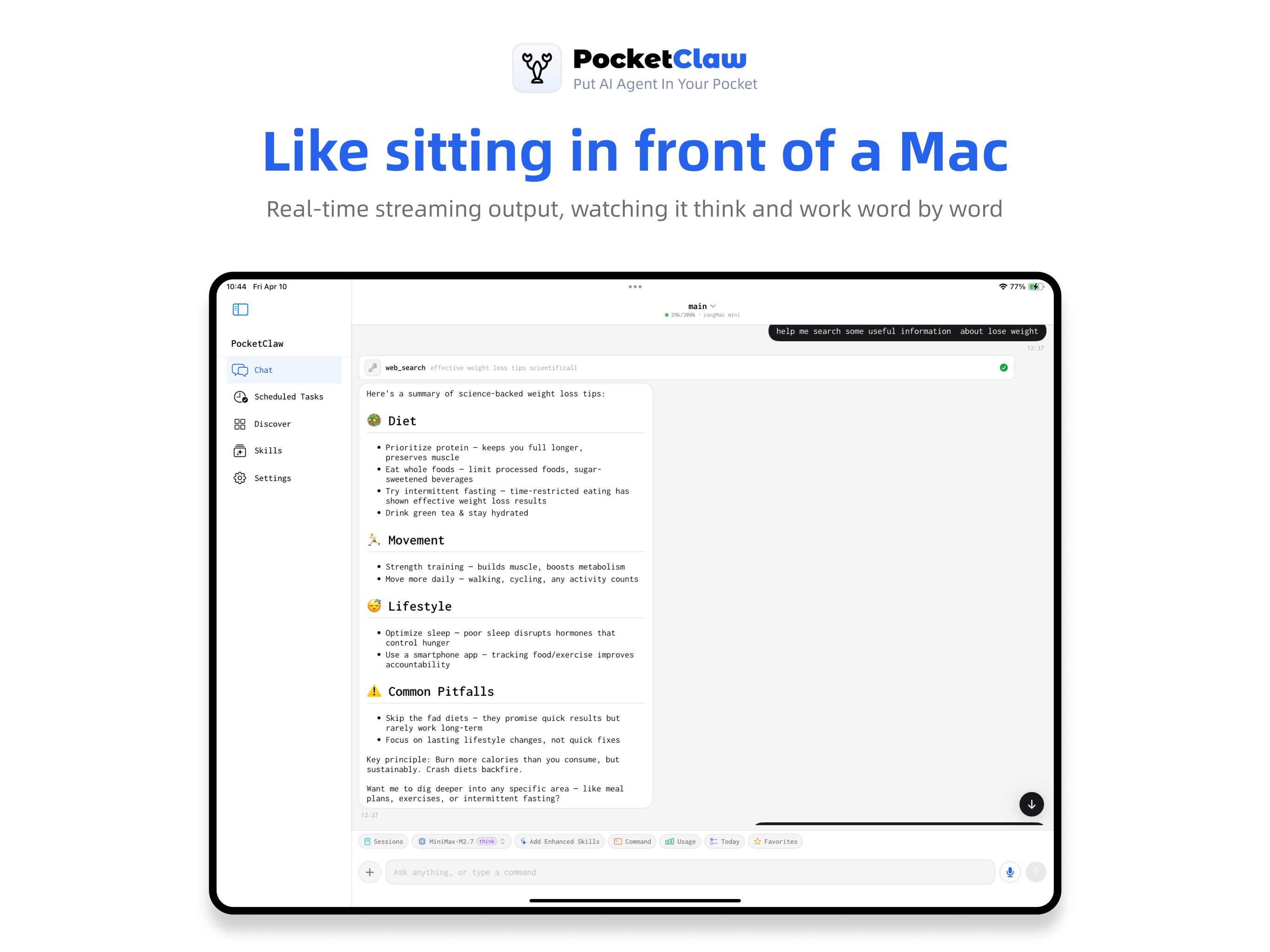 PocketClaw – Control AI Agents