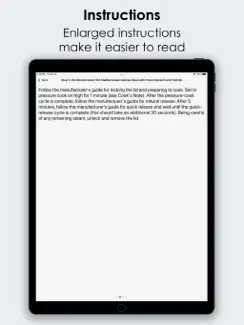 Instant Pot Recipes, offline iPad image 3