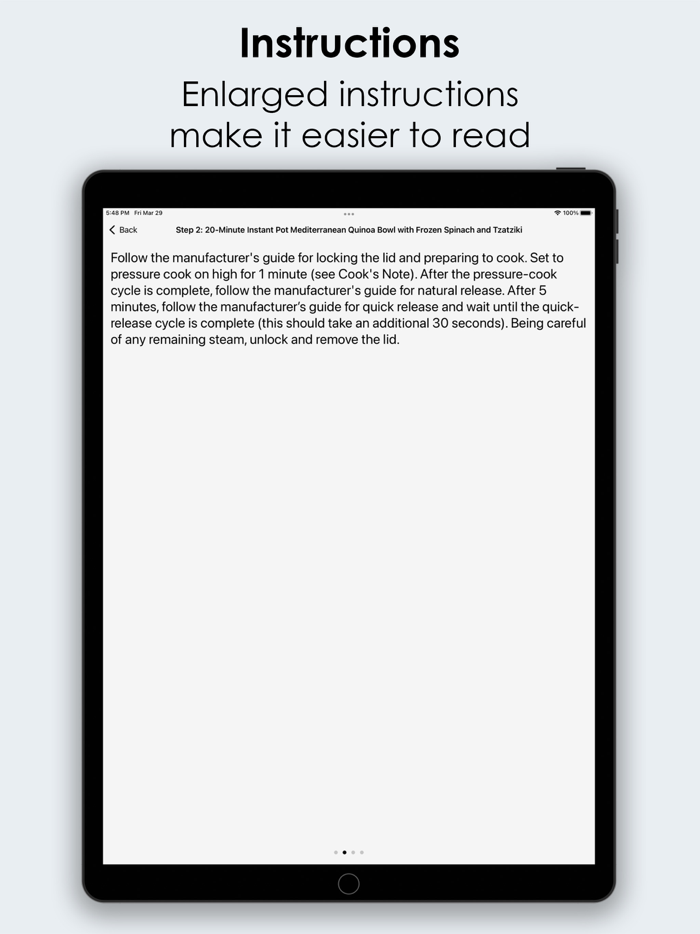 Instant Pot Recipes offline