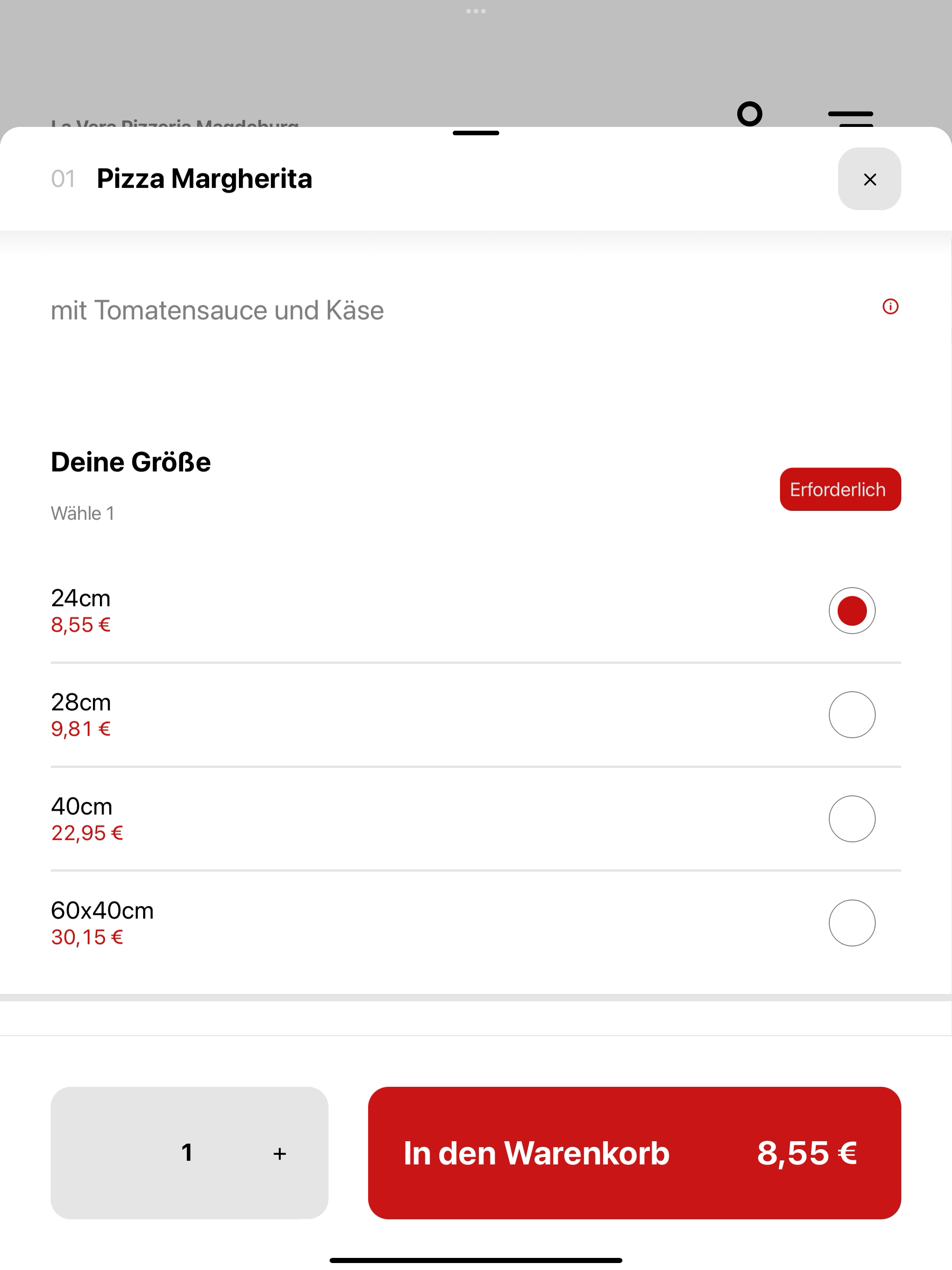 La Vera Pizzeria Magdeburg screenshot 8