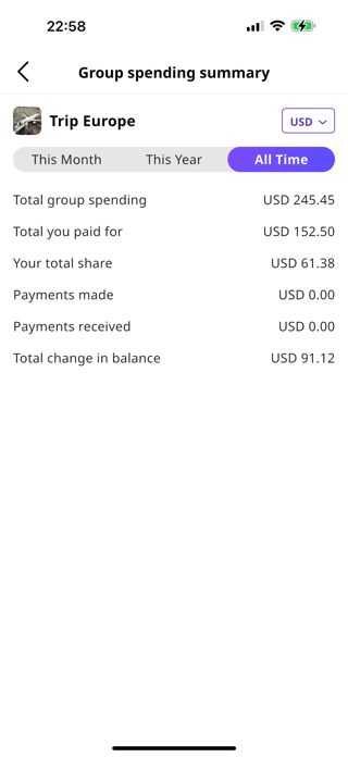 SplitGo-Easy Expense Splitter Screenshot 8 of 10