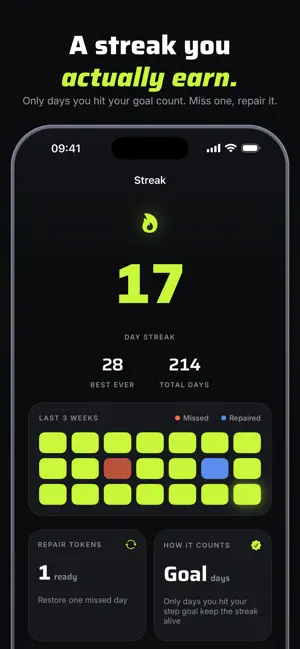 Flyback: Step Counter screenshot 4