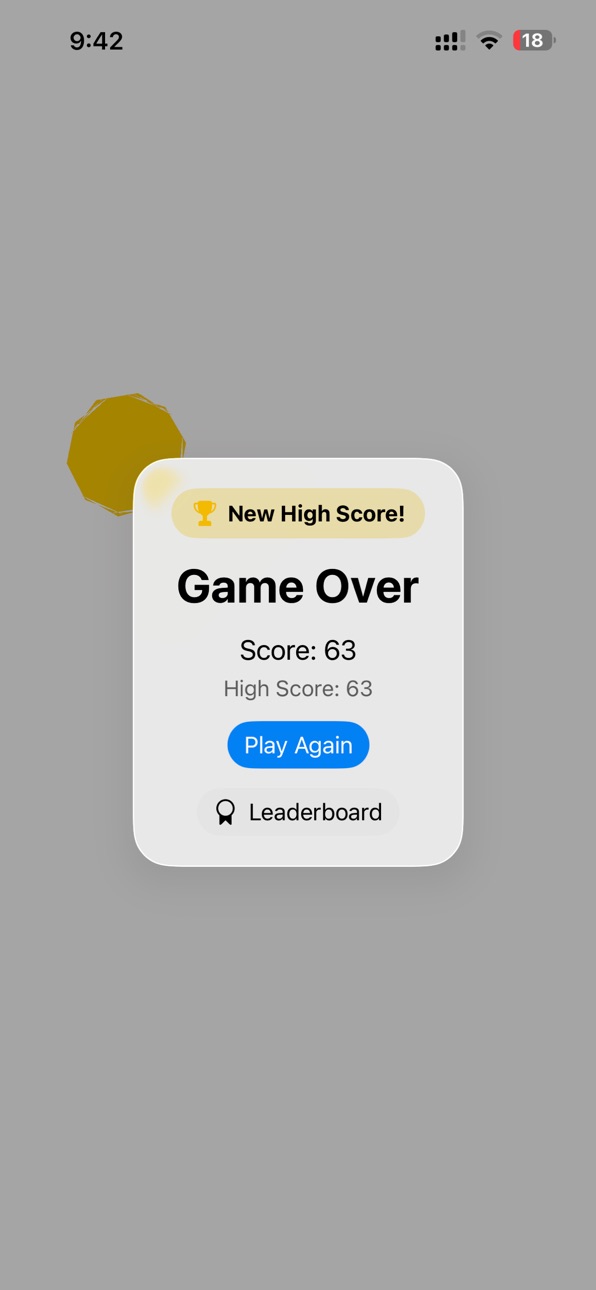 iPhone screenshot