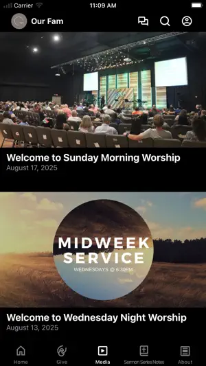Ourfam.church screenshot 3