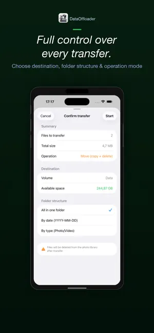 DataOffloader screenshot 3