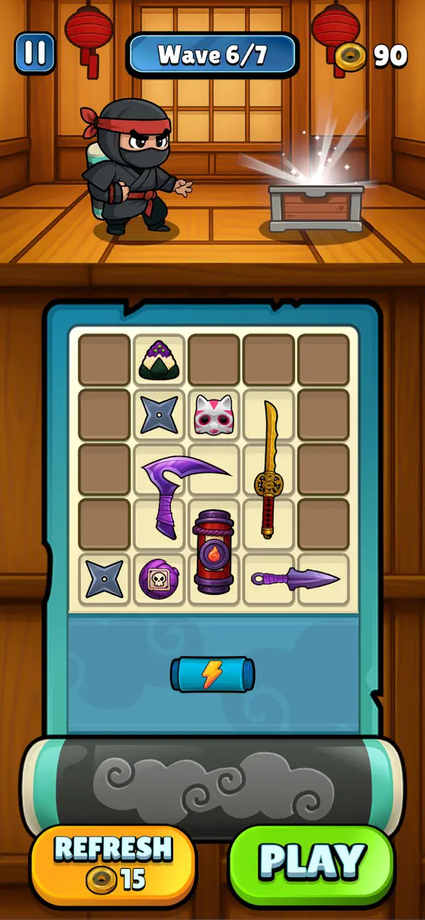 Ninja Scroll Rush Hack screenshot 1 - iOS game interface