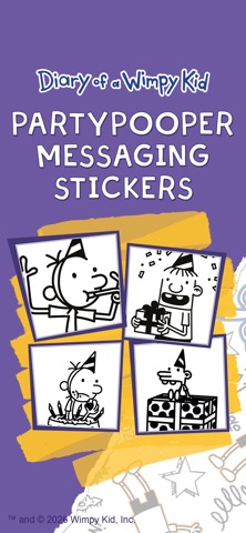 Partypooper Messaging Stickers screenshot