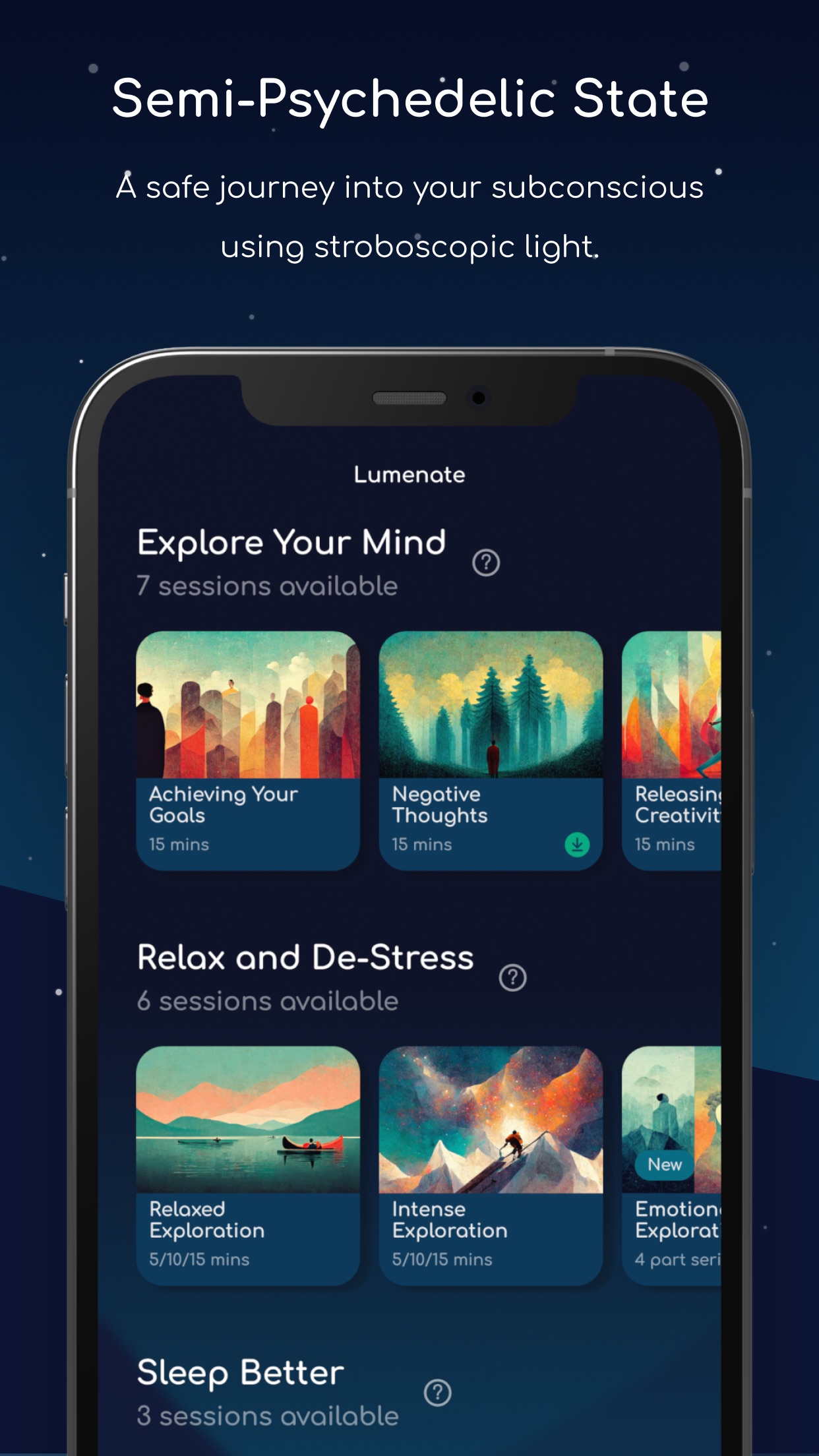 Lumenate: Explore & Relax screenshot 2