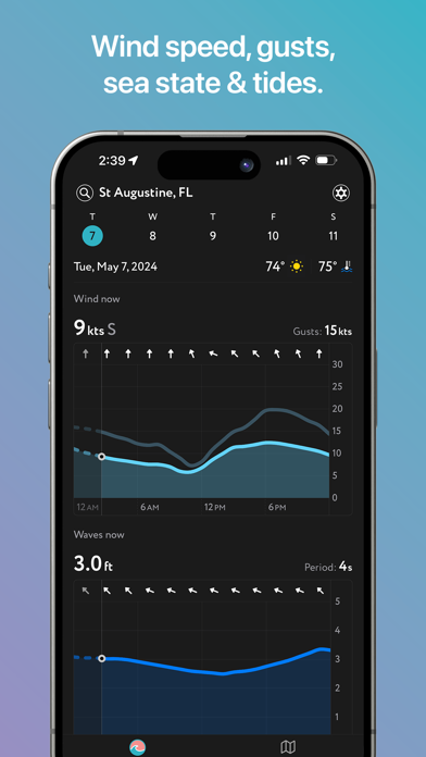 WeatherMarine - Forecast app Screenshot