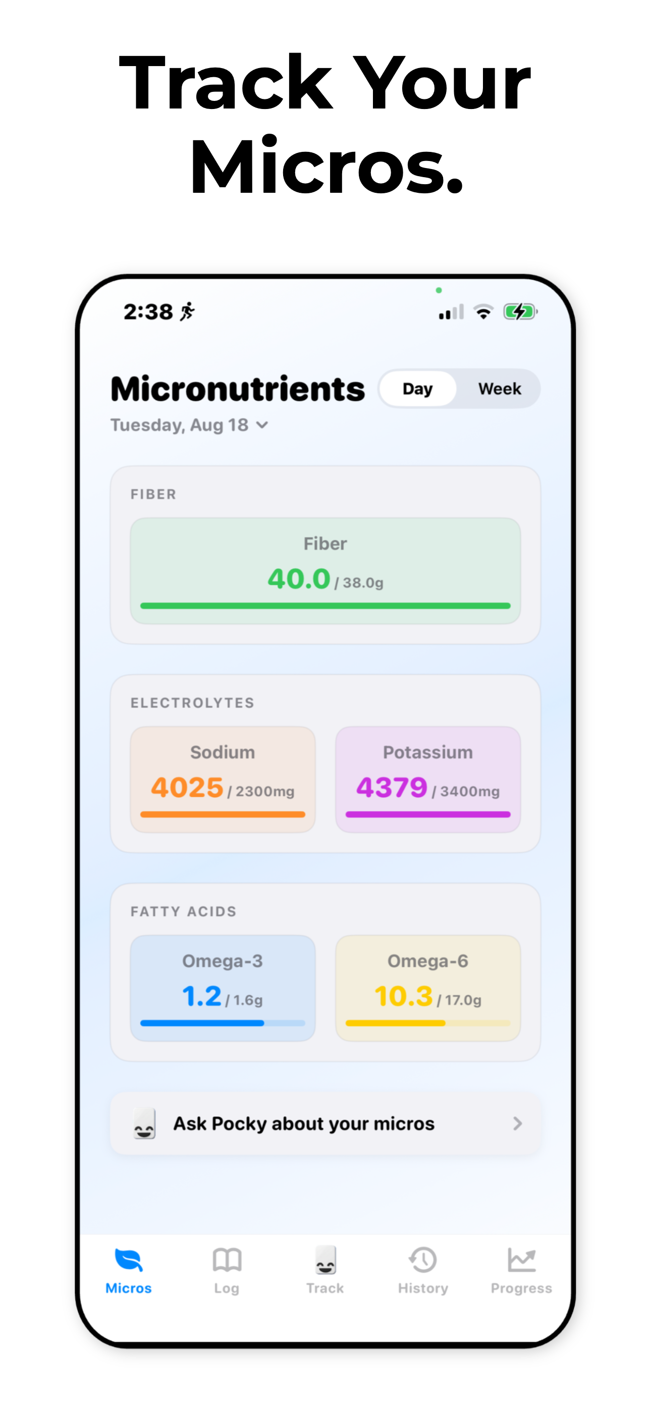 PocketScale: Macro Tracker screenshot 6