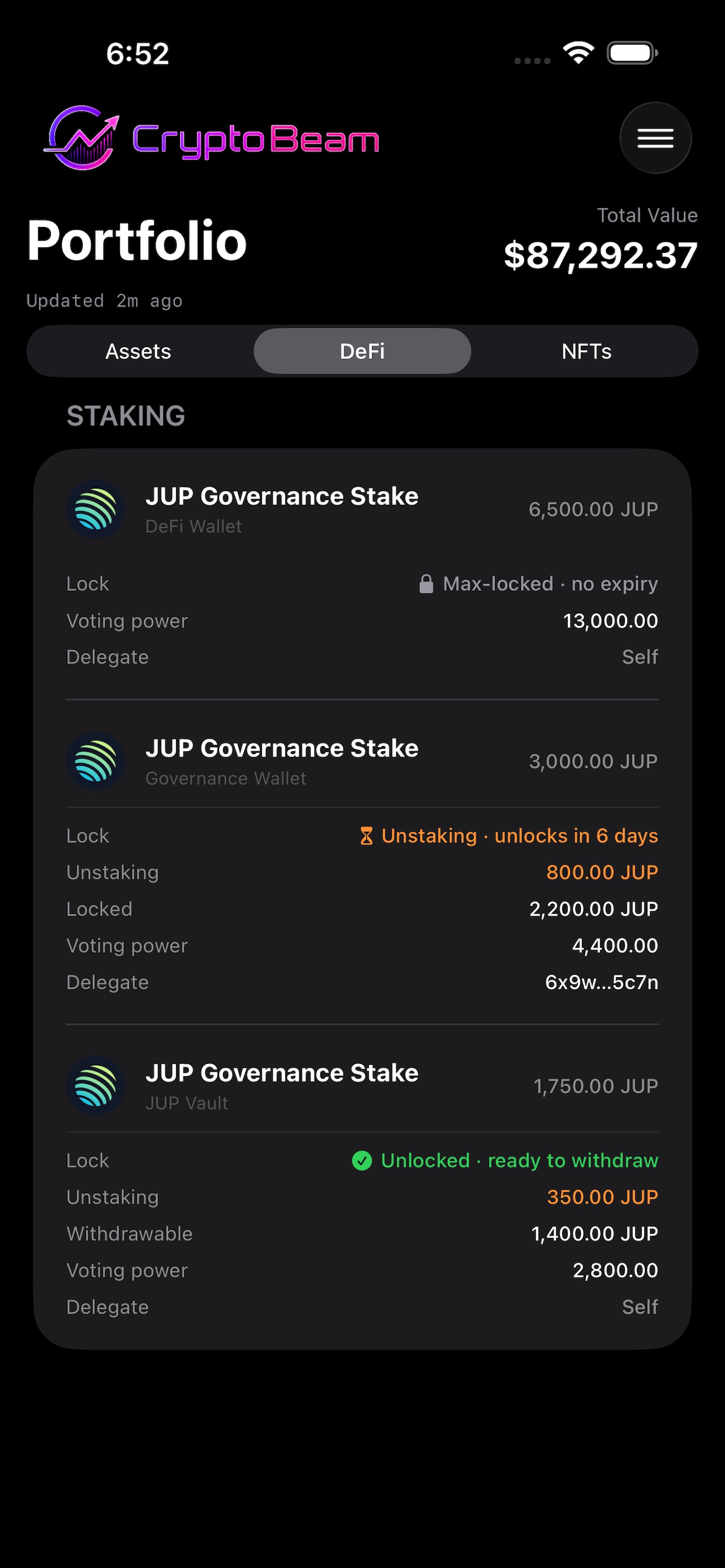 Screenshot 2 of CryptoBeam