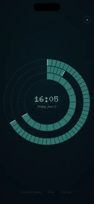 Bathyal: Spiral Water Clock screenshot 1