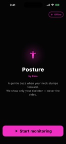 Posture · Baro screenshot