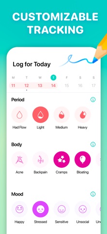 Cycle Tracker & Period: Cycles Screenshot 3 of 9
