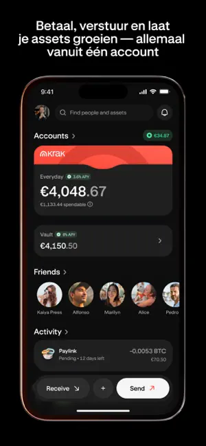 Krak: Kaart & Cashback iPhone screenshot 2