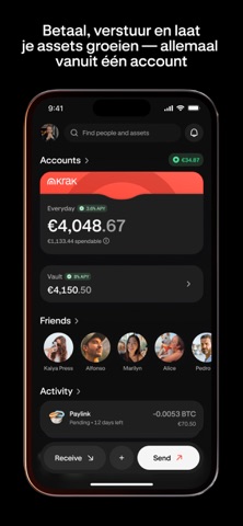 Krak: Kaart & Cashback iPhone screenshot 2
