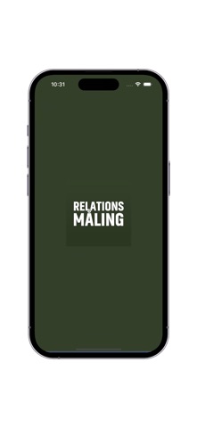 Relationsmåling screenshot