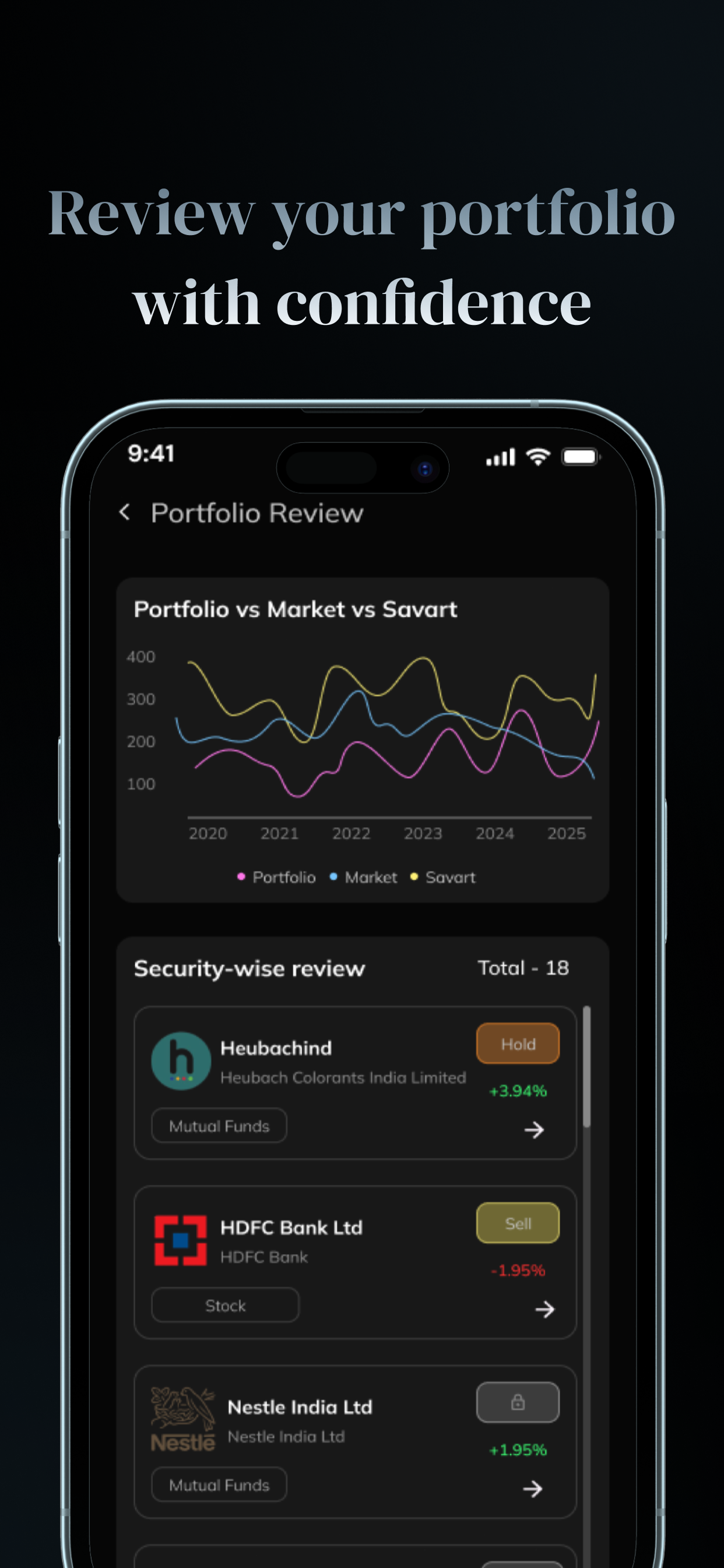 Savart - Stocks & Mutual Funds