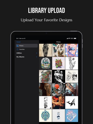 Tattoo AI Generator & Design iPad screenshot