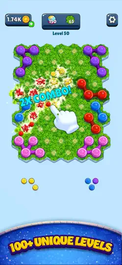 Capture d'écran de Marble Blast Puzzle Game sur iPhone 4