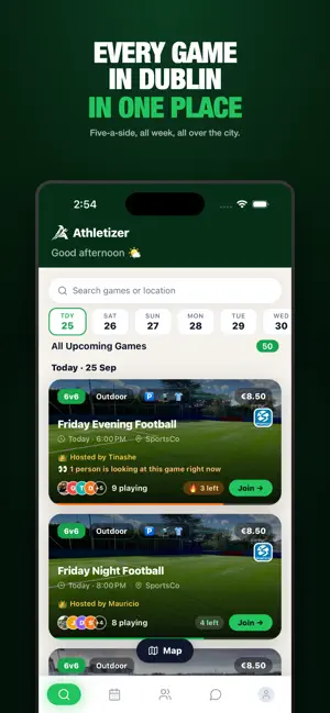 Athletizer screenshot 1