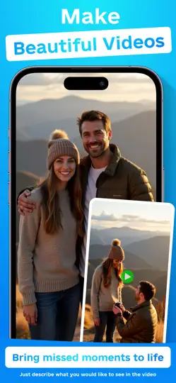 Captura de pantalla de My Video AI - Image To Video en iPhone 1