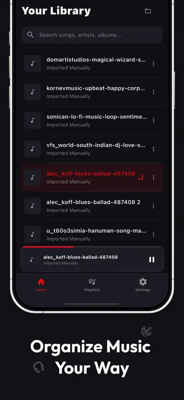 Local Music Player-Offline Mp3 screenshot 4 of 7