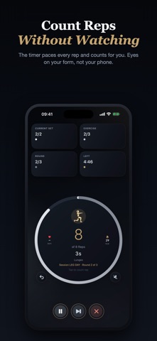 RepTally: Workout Rep Counter Screenshot 1 of 8
