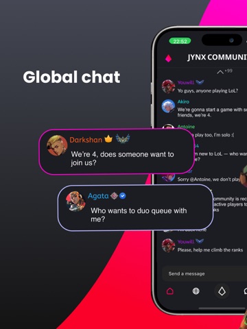 Jynx: Find Teammates & LFG iPad screenshot