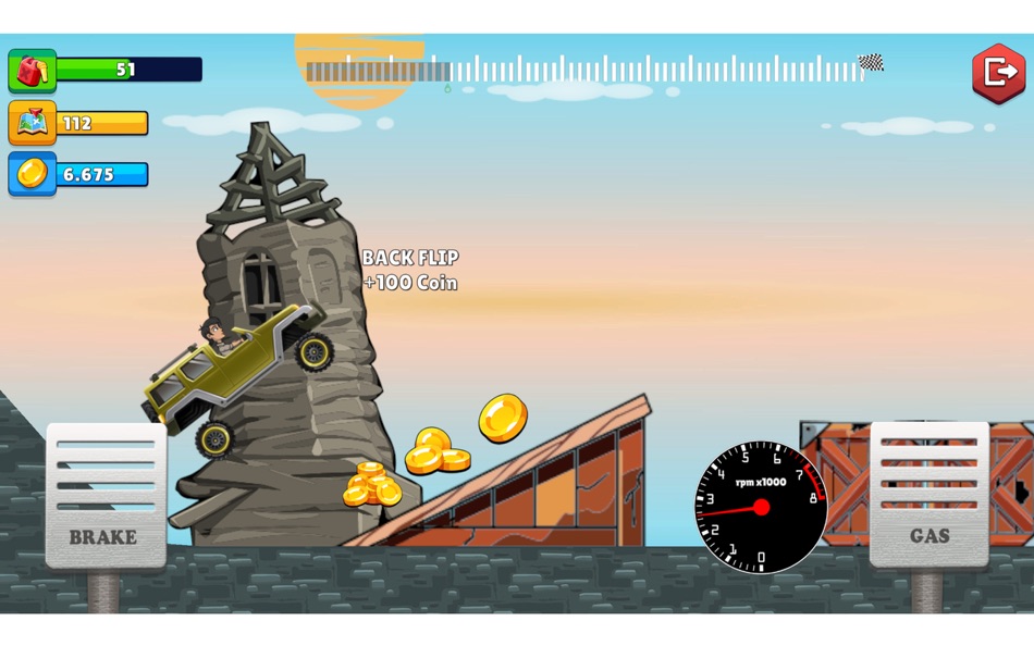 #8. Crazy Mountain Climbing Pro (macOS) By: Caner Bacaksz