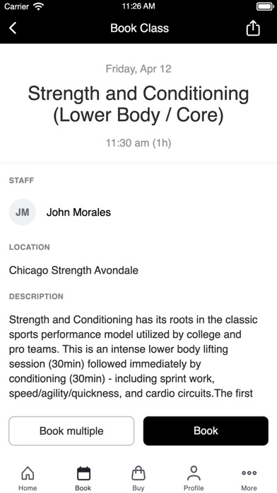 Chicago Strength Screenshot