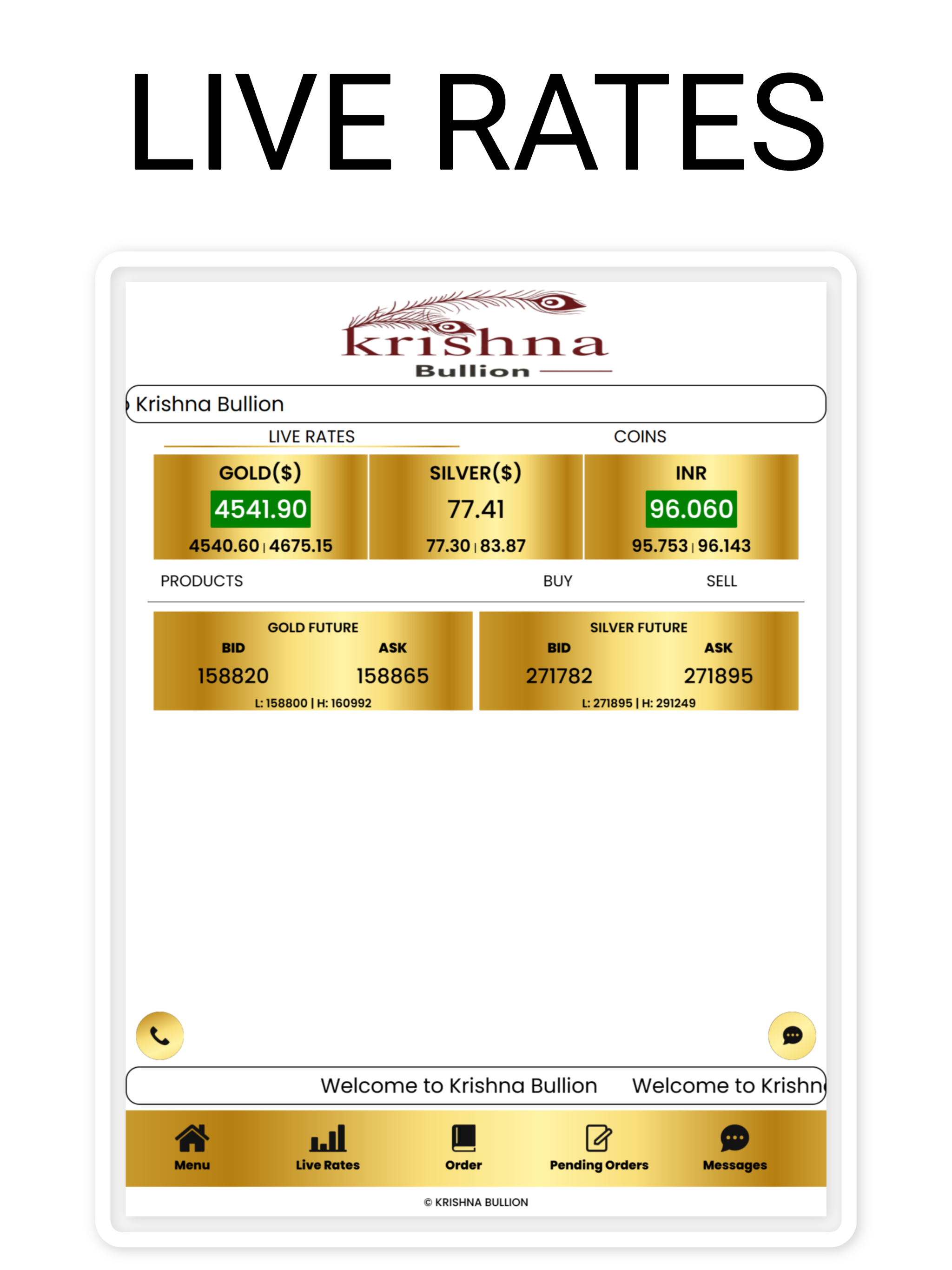 KBR - Krishna Bullion