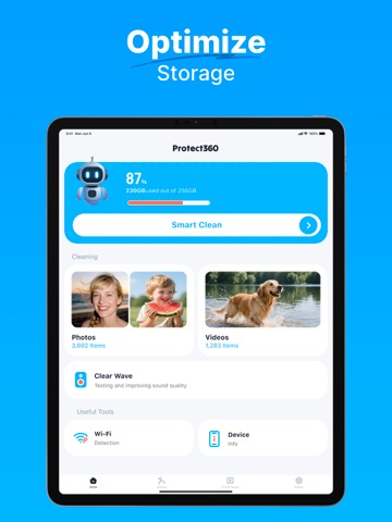 Protect360: Security & Cleaner iPad screenshot