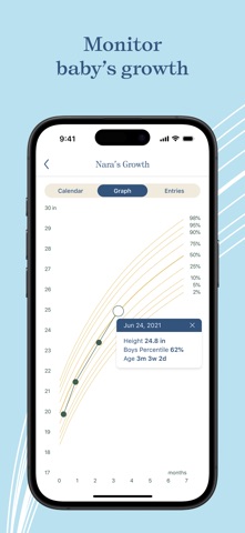 Nara Baby & Pregnancy Tracker iPhone screenshot