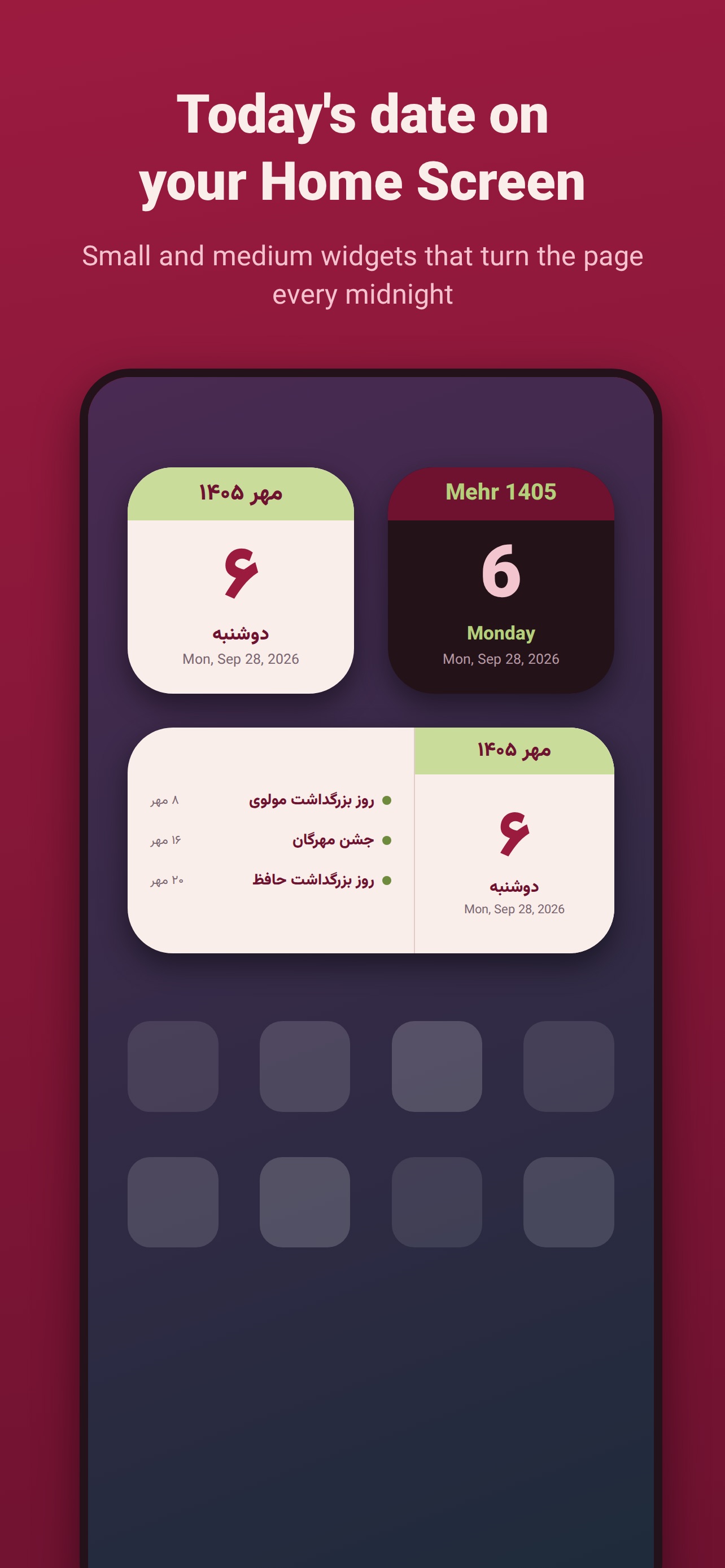Screenshot 3 of Taghvim: Persian Calendar