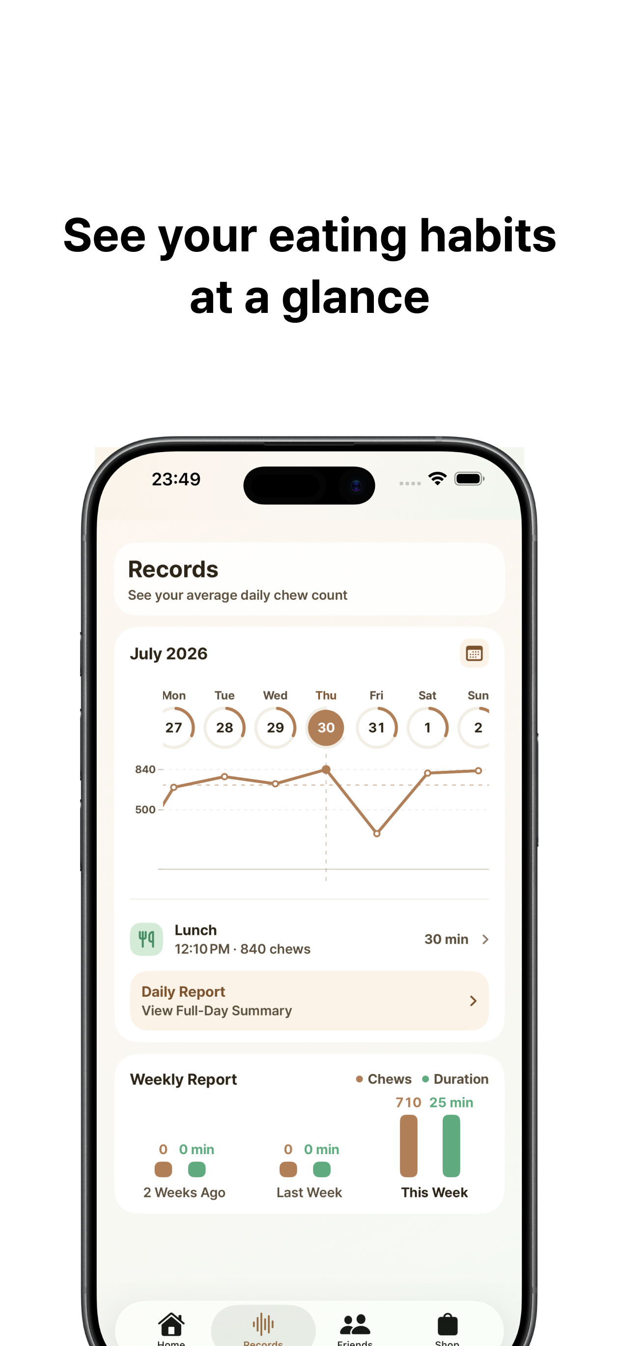 Ododok - Meal & Chew Tracker screenshot 4