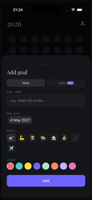hora — life visualization screenshot 3