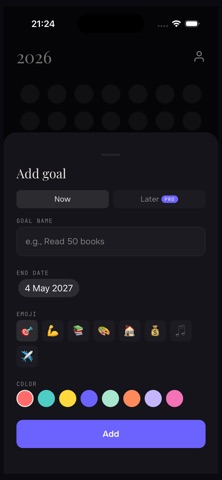 hora — life visualization Screenshot 3 of 5
