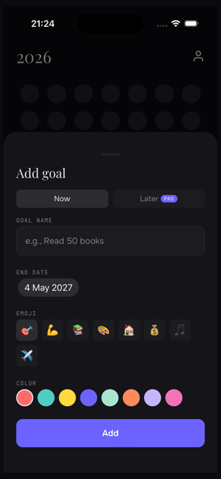 hora — life visualization Screenshot 3 of 5