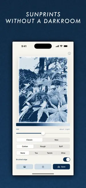 CYANO - Cyanotype Photos screenshot 1
