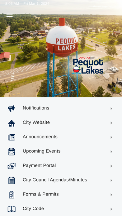 Pequot Lakes Post iPhone screenshot