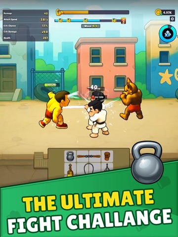 Healthy Fighter - Muscle Clash iPad screenshot