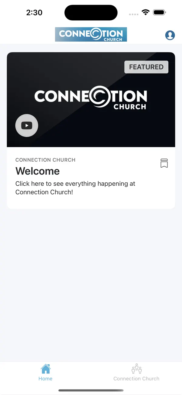 Screenshot #1 pour Connection Church OK