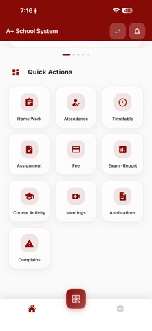 A + School System screenshot