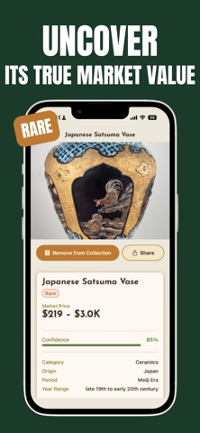 Antique Snap: Value Identifier iPhone screenshot