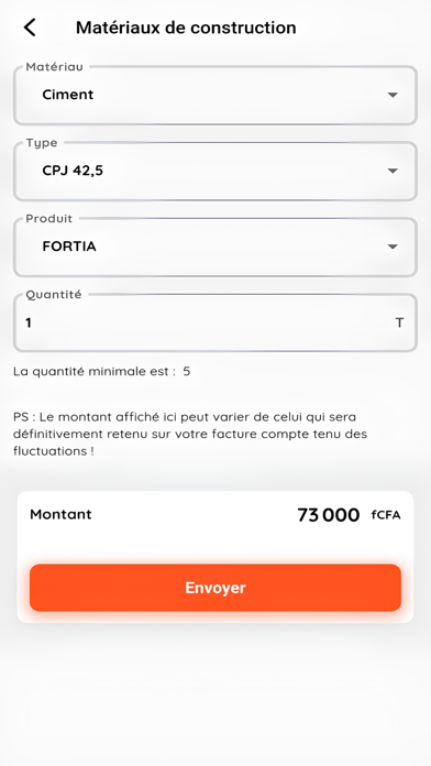 App screenshot