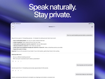 KernelAI - Offline AI Chat iPad screenshot
