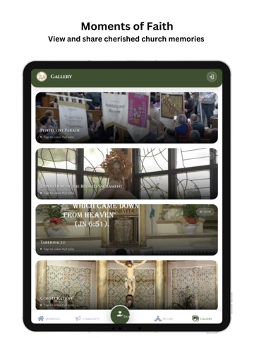 All Saints Parish - Hayward iPad screenshot